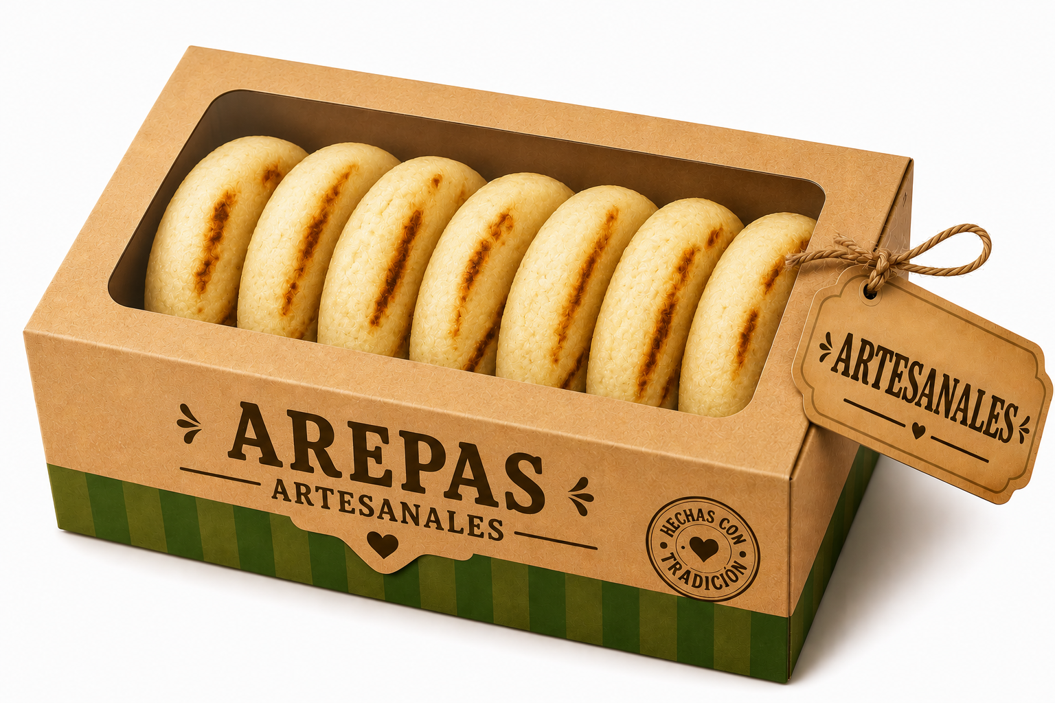 Arepas artesanales colombianas