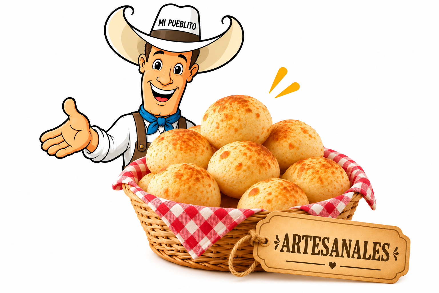 Pandebonos artesanales de Mi Pueblito